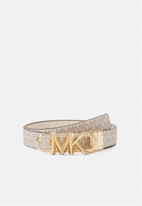 michael kors belt mens white|michael kors elastic belt women.